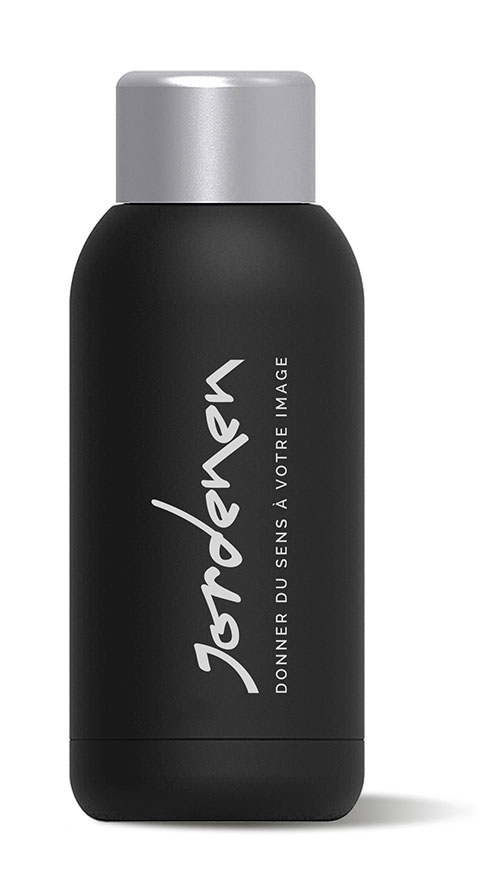 Exemple réalisation Jordenen bouteille avec votre logo