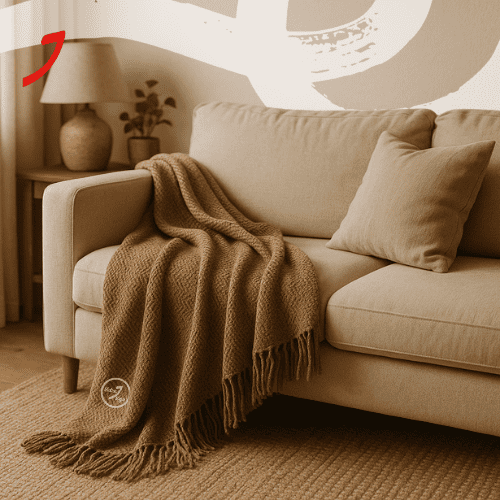 plaid polaire personnalisé