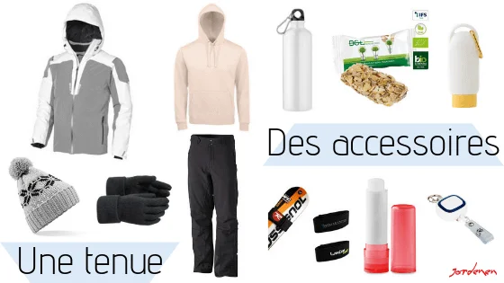 Les stations de ski regorgent d’évènements sportifs, une opportunité de se rendre visible avec des objets publicitaires pour les annonceurs !