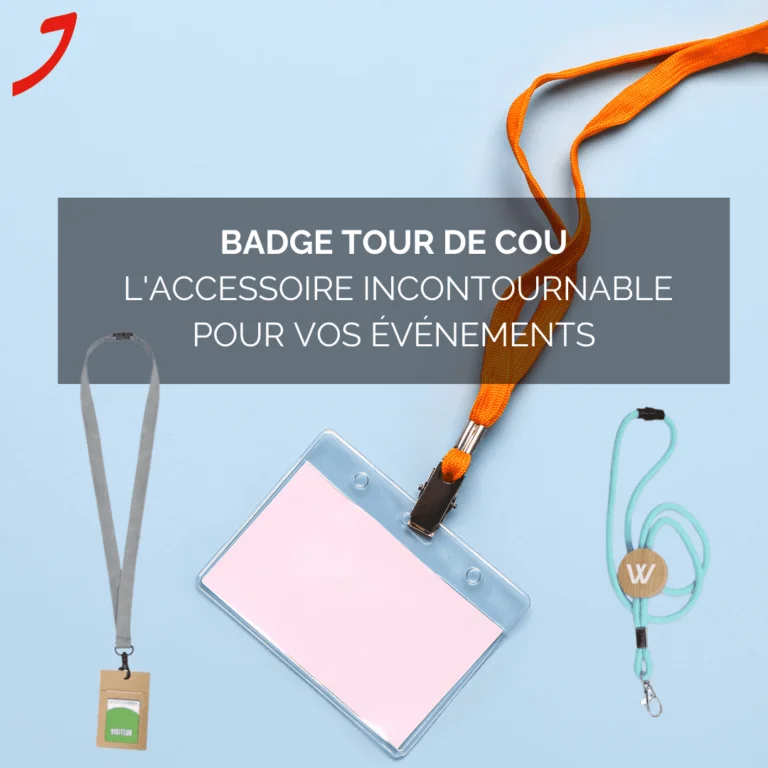 Badge tour de cou personnalisé jordenen